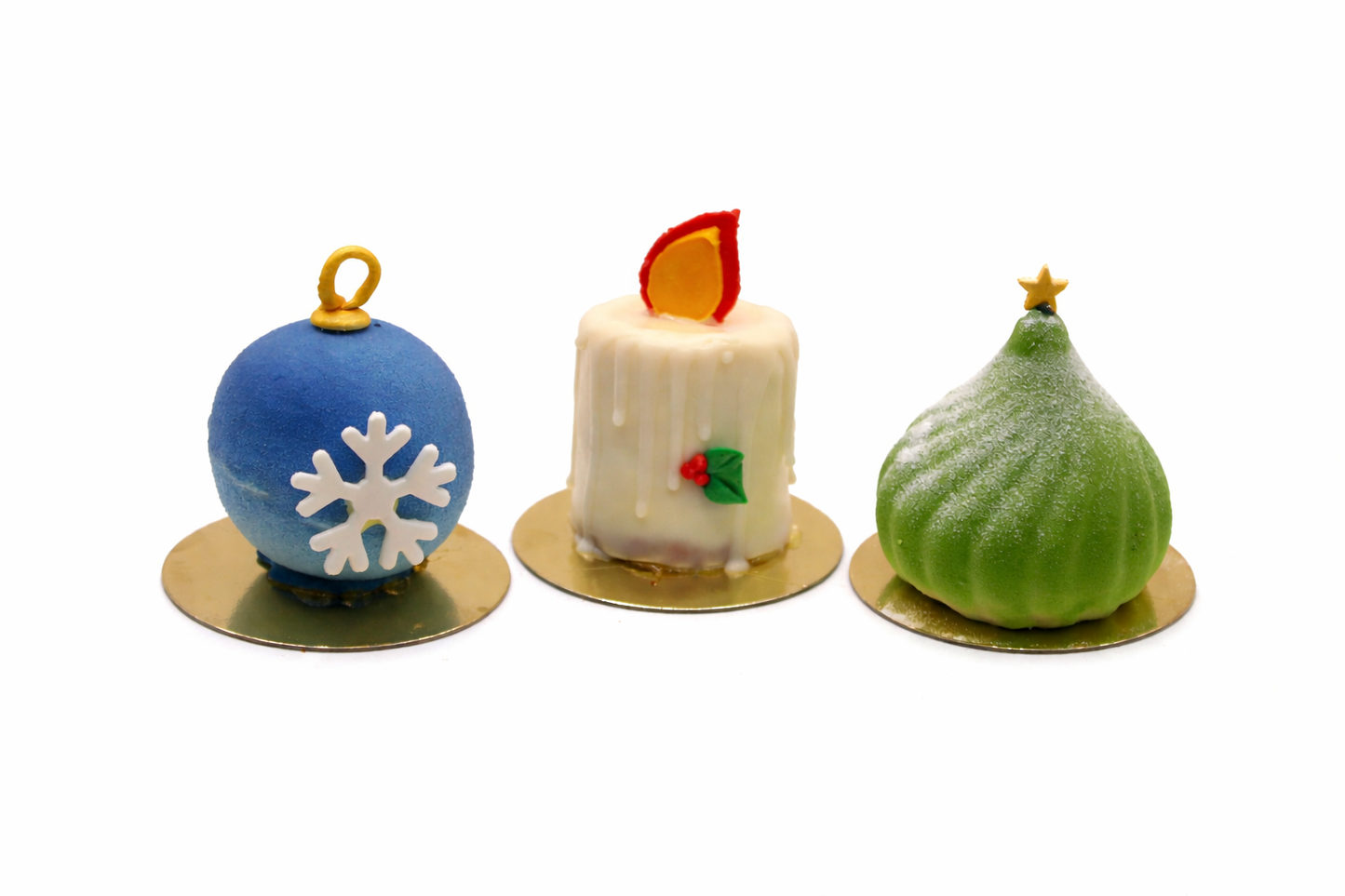 Holiday Mini Cake Trio