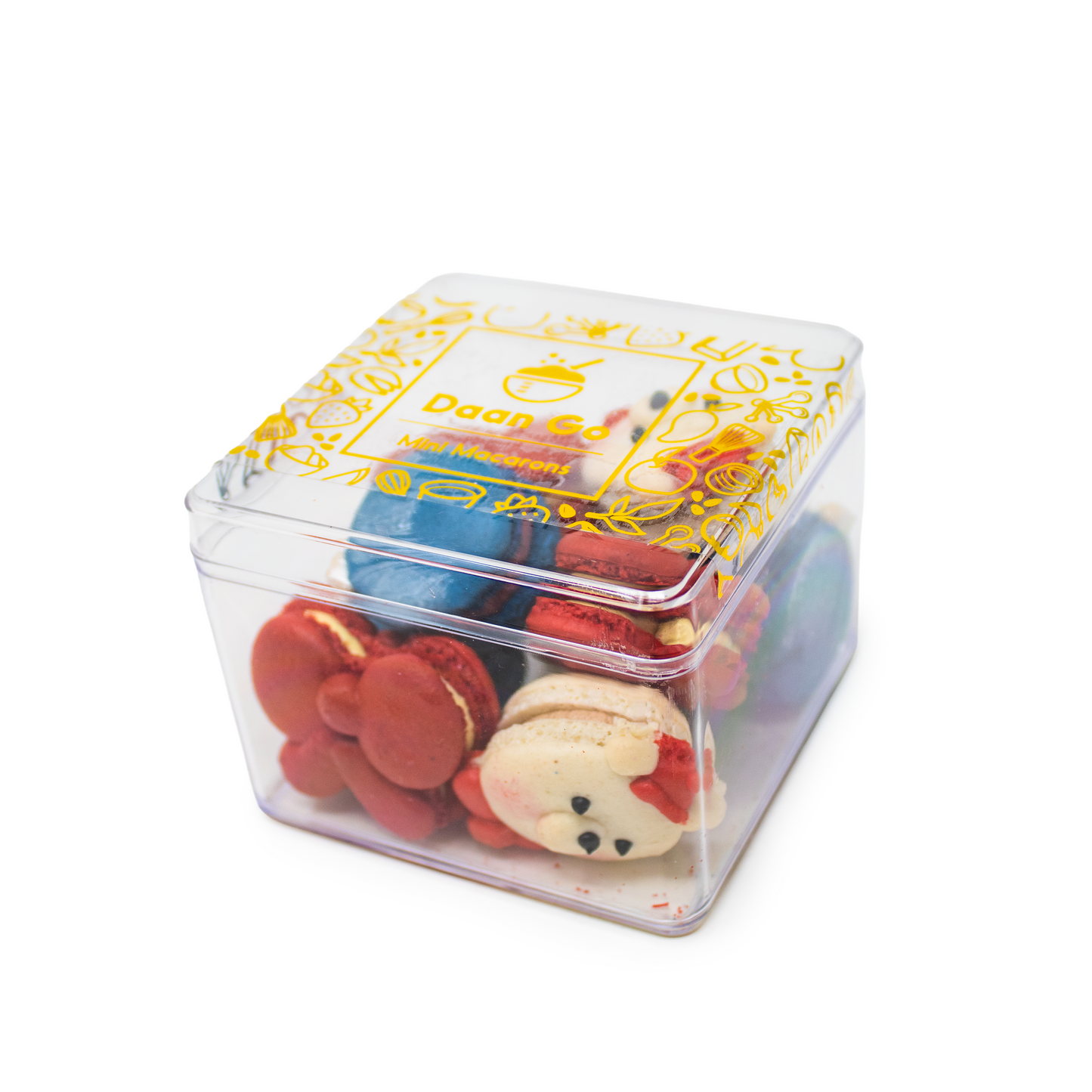 Holiday Bear Mini Mix Macarons