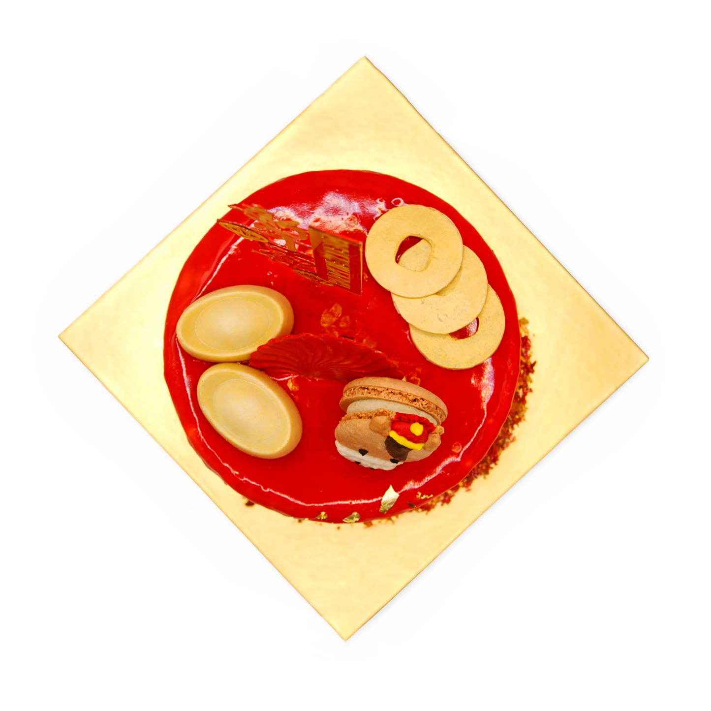 新春庆典猪造型蛋糕