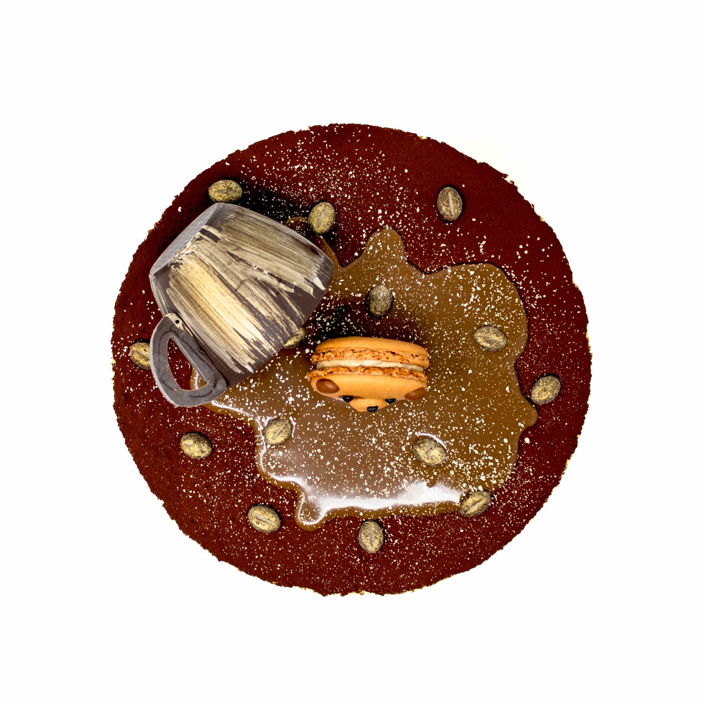 Vietnamese Coffee Tiramisu Cake (Round)