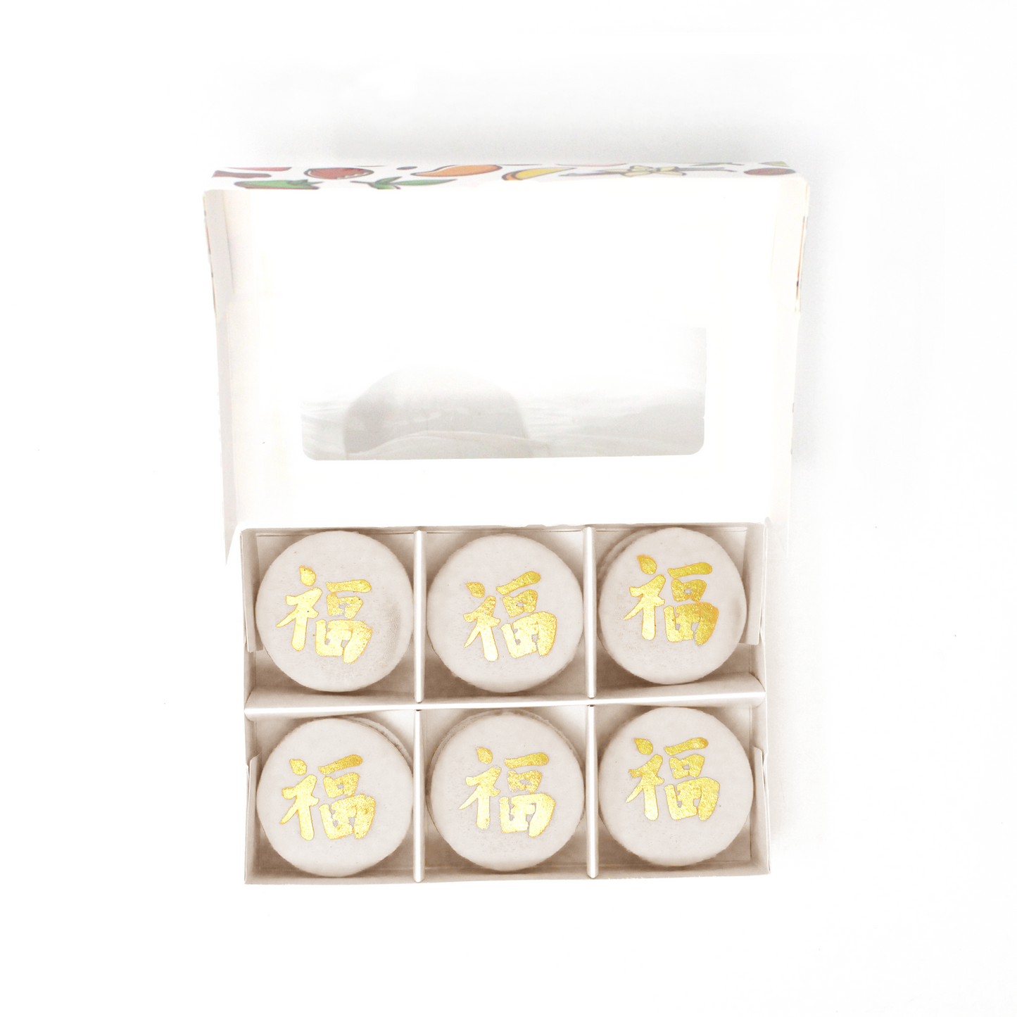 Macarons - Good Fortune (Stenciled)