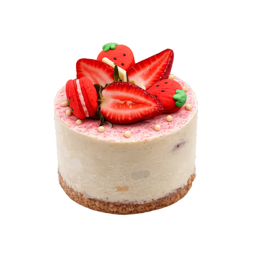 Strawberry Cloud Cheesecake