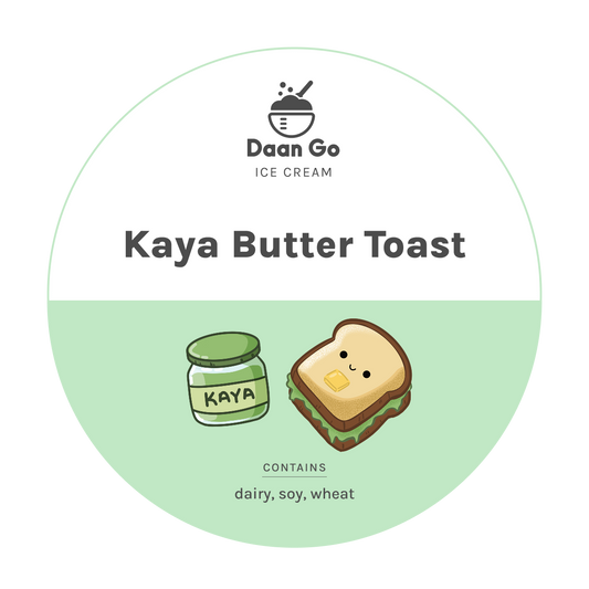 Kaya Butter Toast Ice Cream