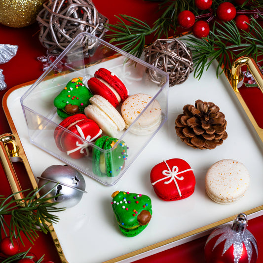 Holiday Tree Mini Mix Macarons
