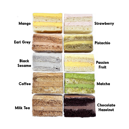 Wedding Cake Taster Set
