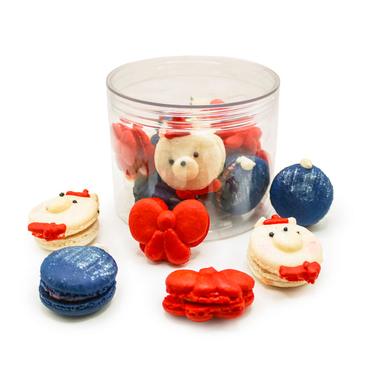 节日小熊迷你马卡龙组合