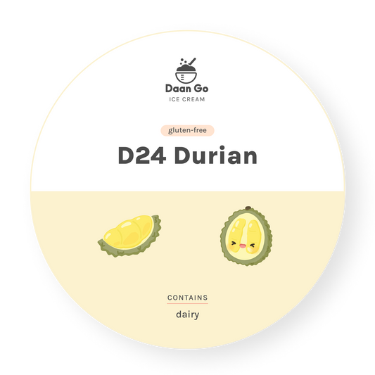 Premium D24 Durian Ice Cream