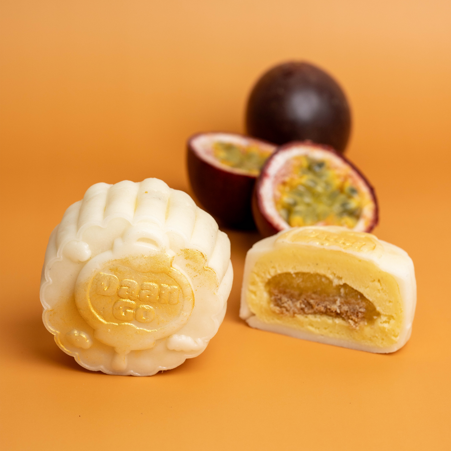 Snow Skin Mooncake - Passion Fruit Cheesecake (Limited Edition)