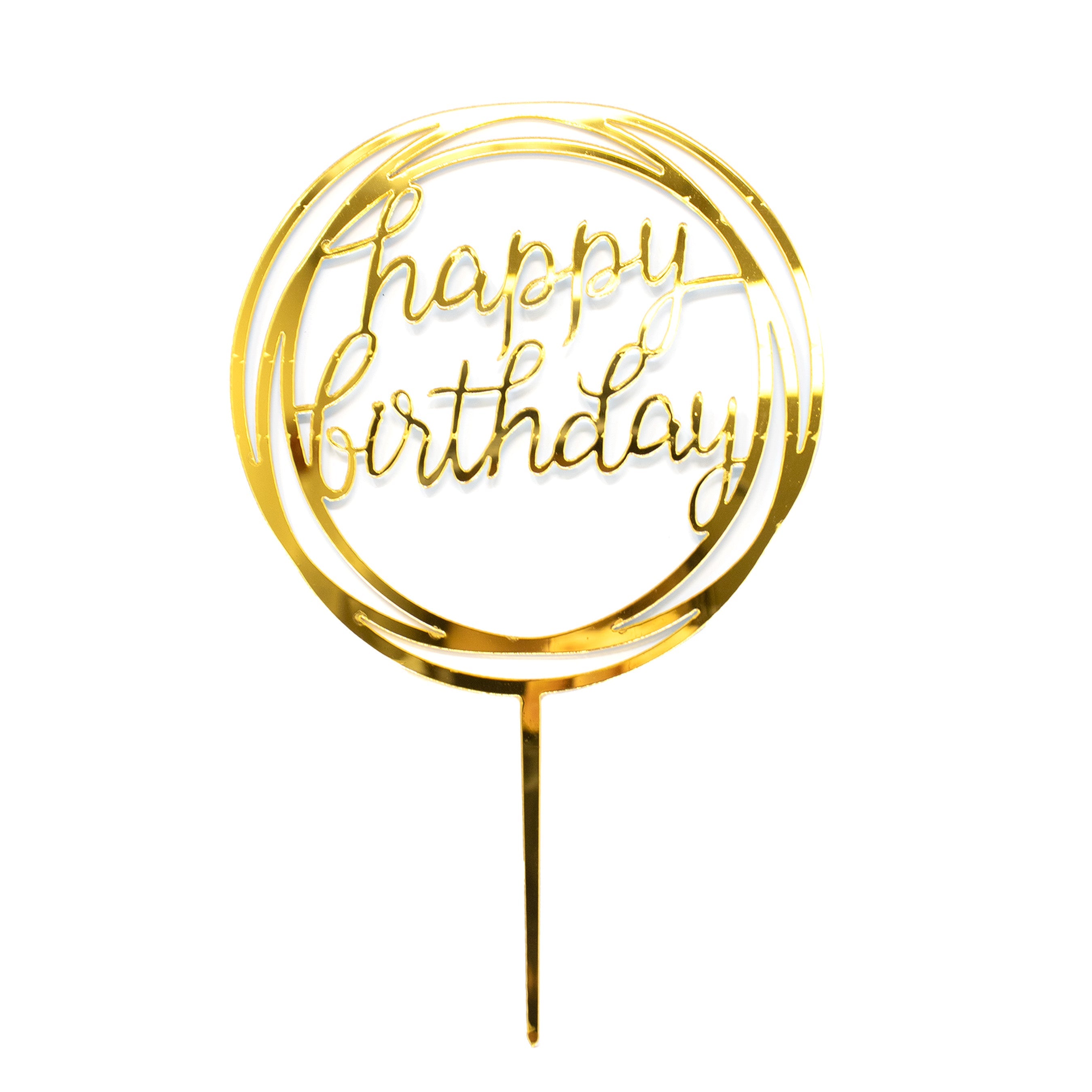 Happy Birthday Topper β Daan Go Cake Lab | Vancouver